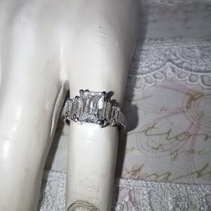 Vintage Crystal Costume Ring